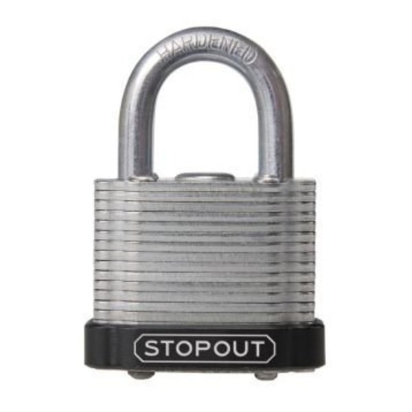 Accuform STOPOUT LAMINATED STEEL PADLOCKS KDL966BK KDL966BK